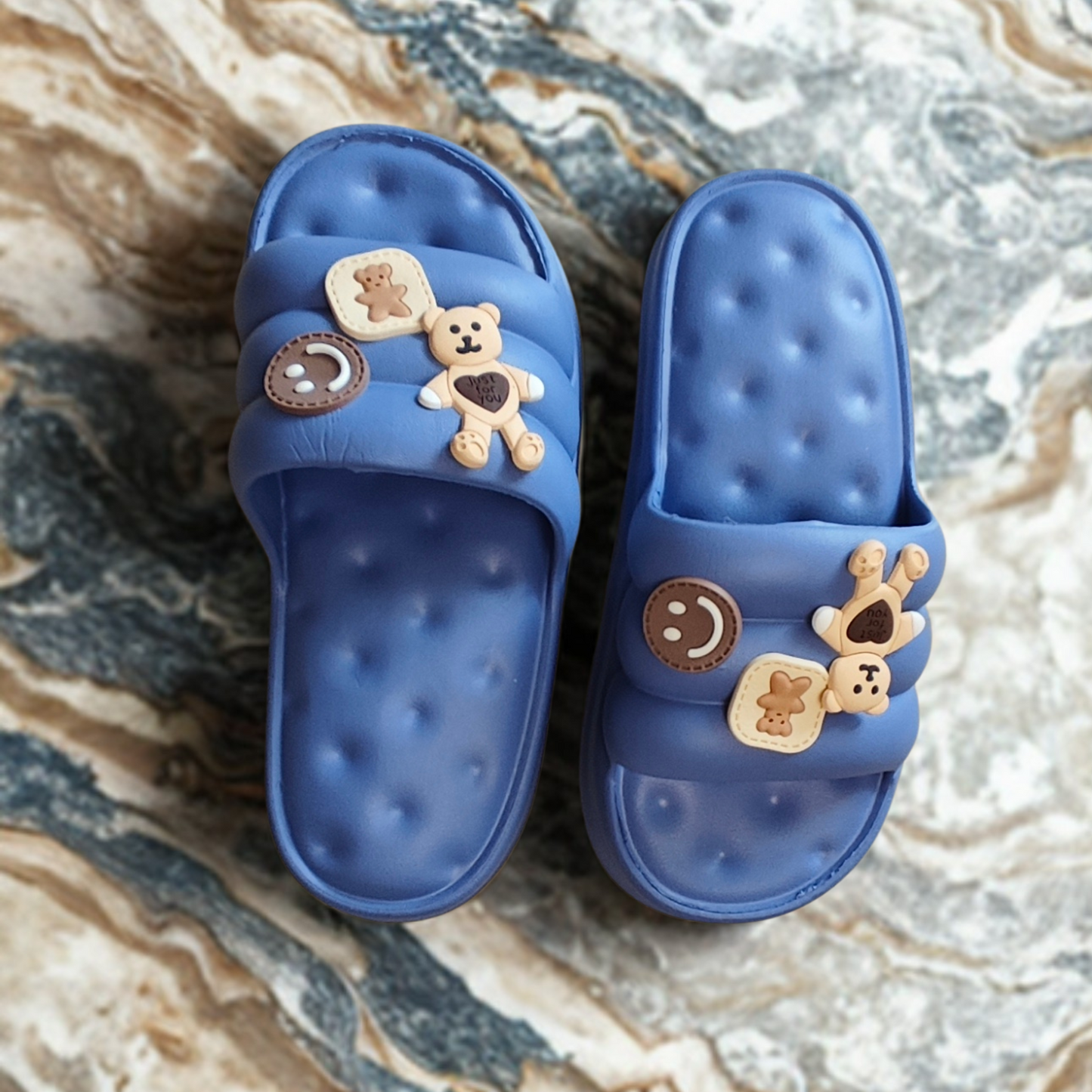 Pantuflas Marshmallow color Azul (Mujer Adulto)