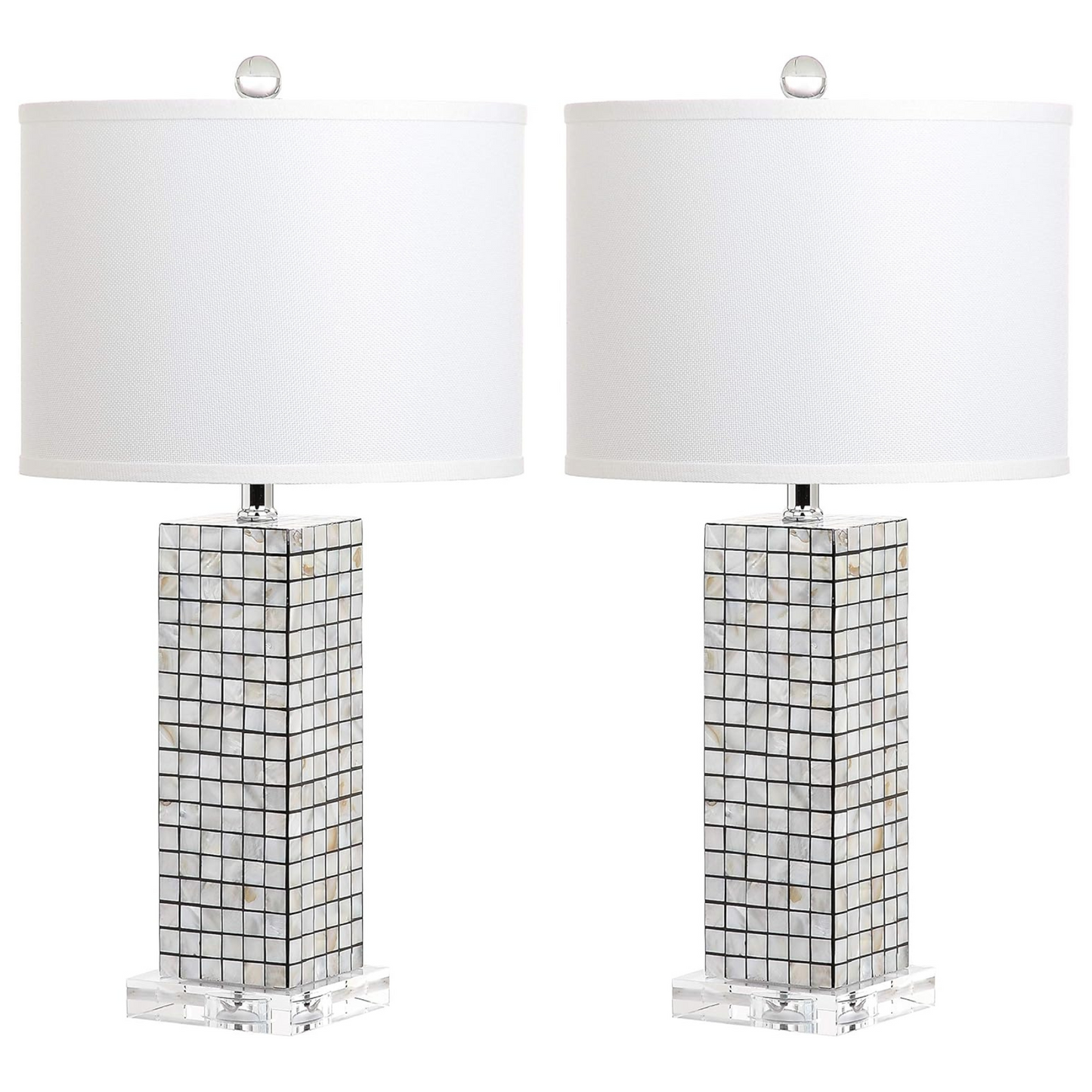 Lámpara de mesa Set x 2 Unidades En Nácar