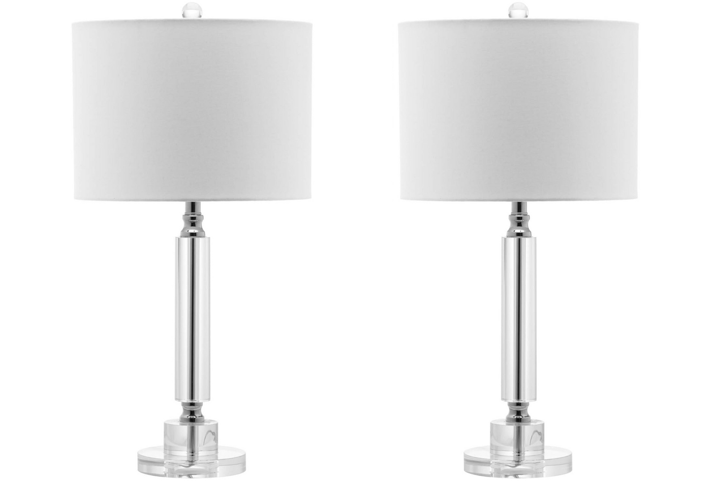 Lámpara de mesa Set x 2 Unidades En Cristal