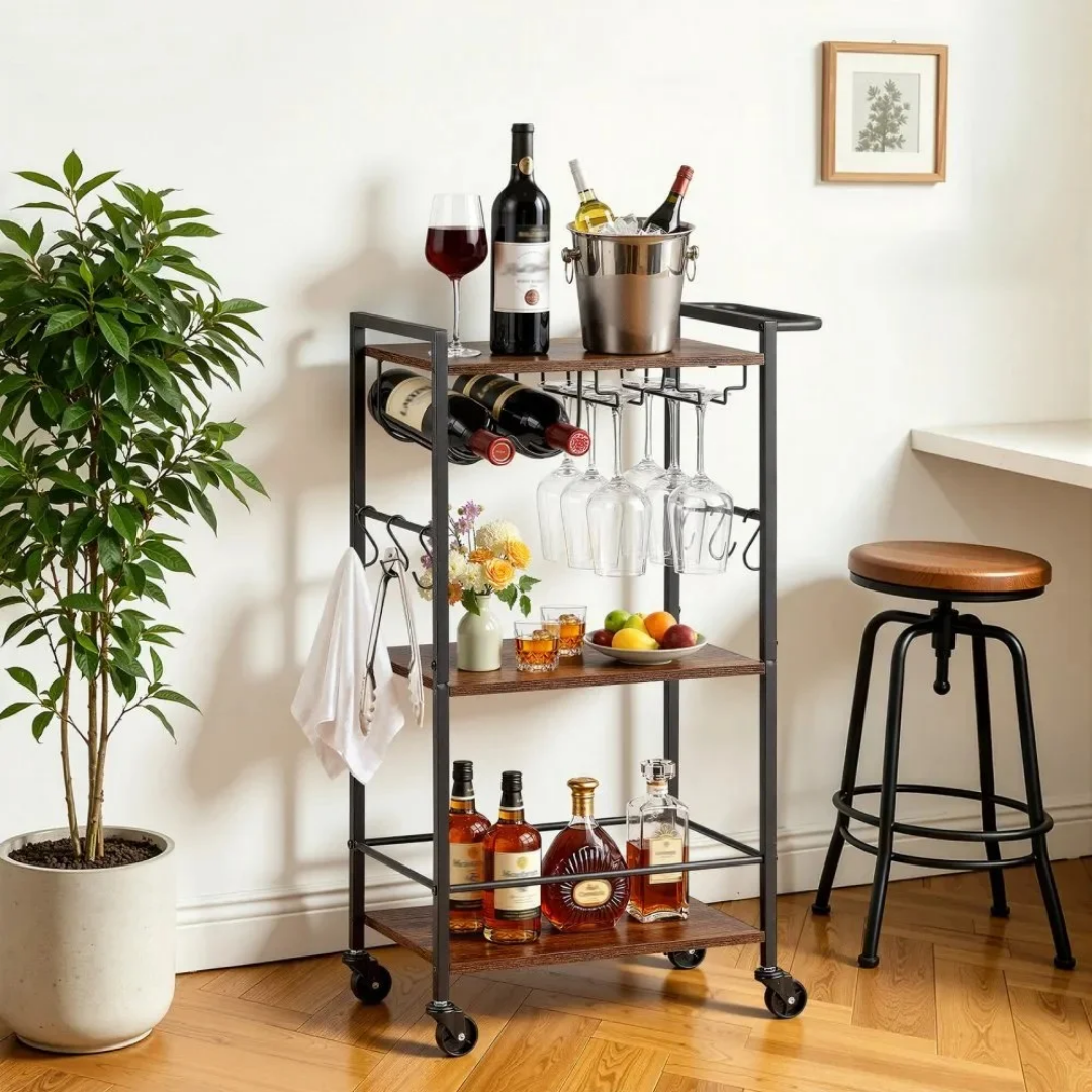 Carrito Auxiliar Bar Urbano Loft
