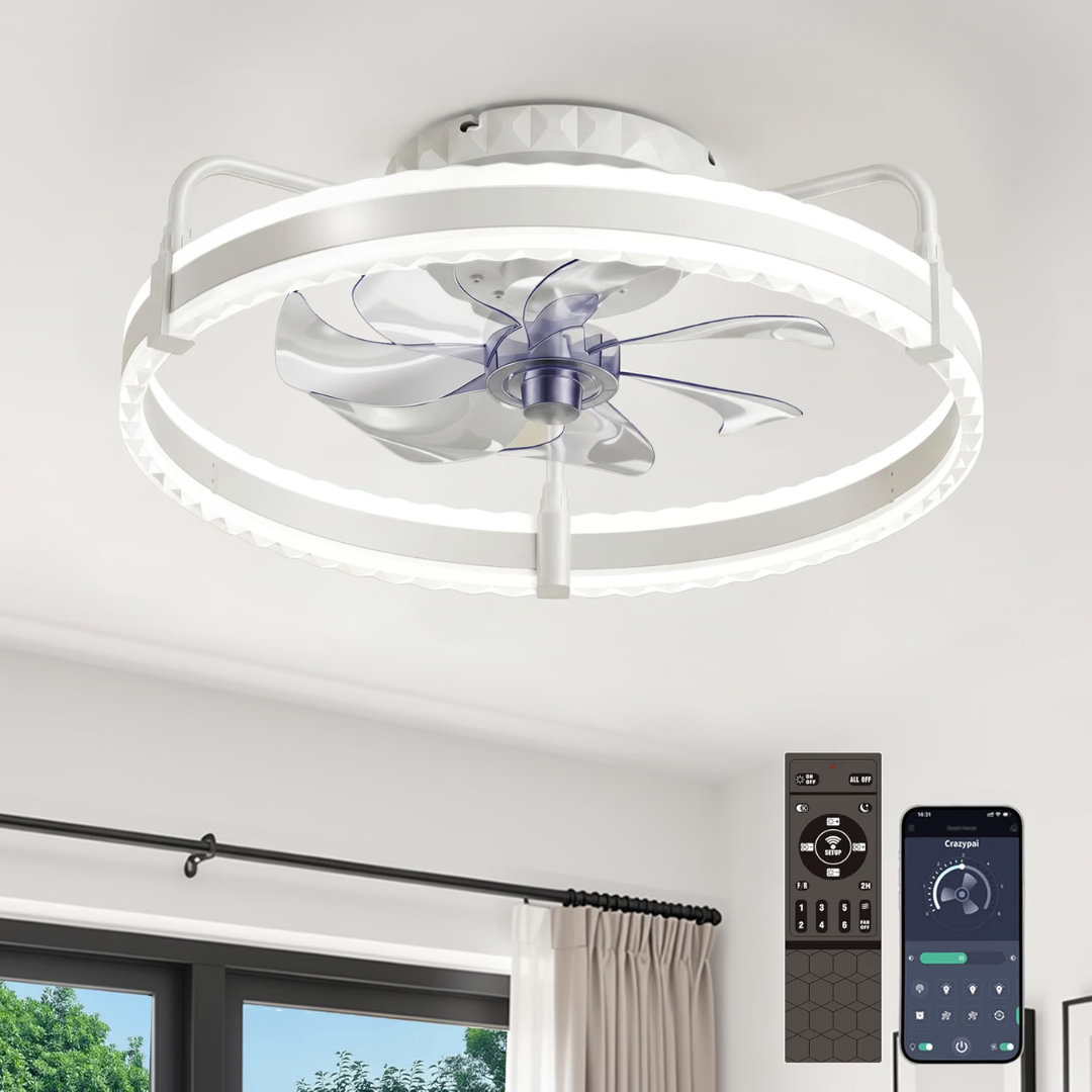 Lámpara de Techo con Ventilador Orbita Minimalist