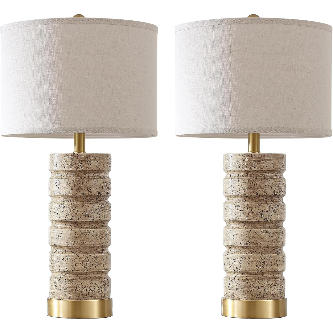 Lámparas de Mesa Pietra Wabi-Sabi (set x 2 unidades)