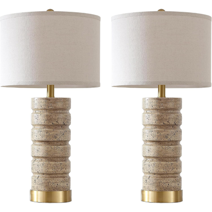 Lámparas de Mesa Pietra Wabi-Sabi (set x 2 unidades)