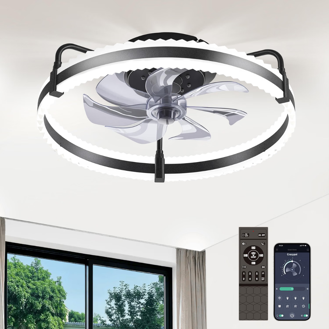 Lámpara de Techo con Ventilador Orbita Minimalist