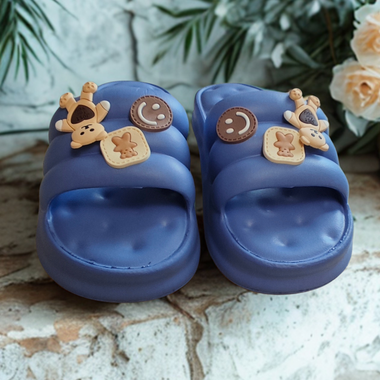 Pantuflas Marshmallow color Azul (Mujer Adulto)