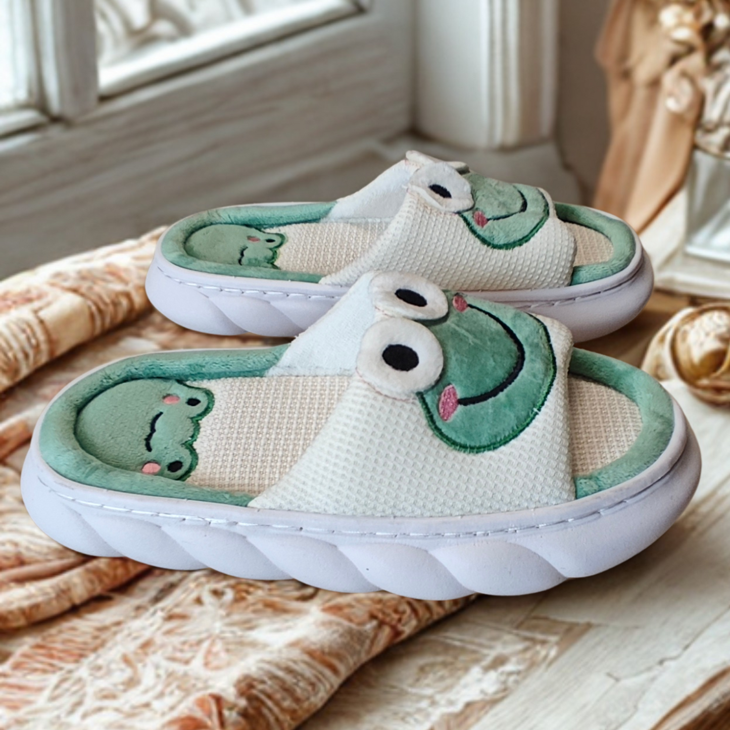 Pantuflas de Sapito (Mujer Adulto)