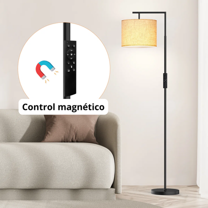 Lámpara de Pie Arqueada Nordik-Steel