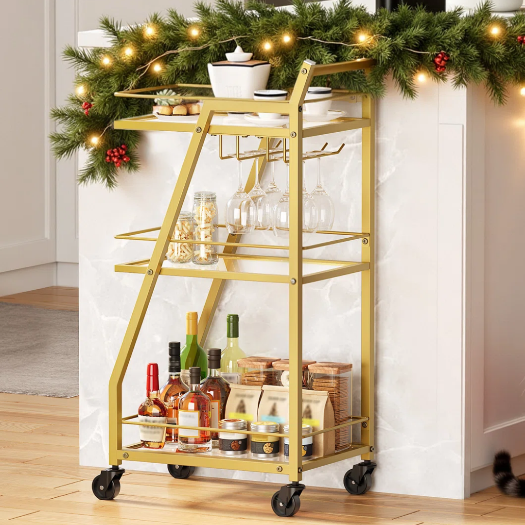 Carrito Auxiliar Bar Luxe Solarium