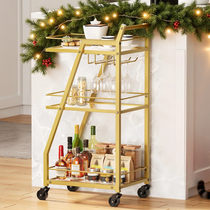 Carrito Auxiliar Bar Luxe Solarium