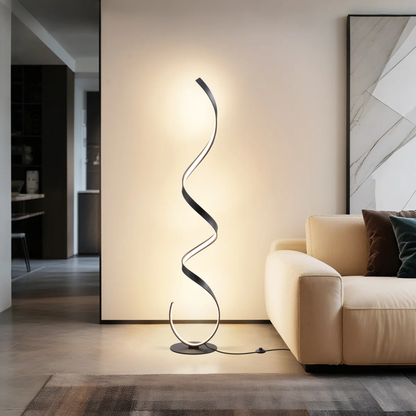 Lámpara de Piso Escultural Arcos LED