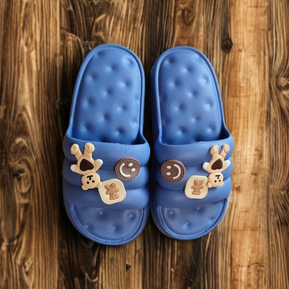Pantuflas Marshmallow color Azul (Mujer Adulto)