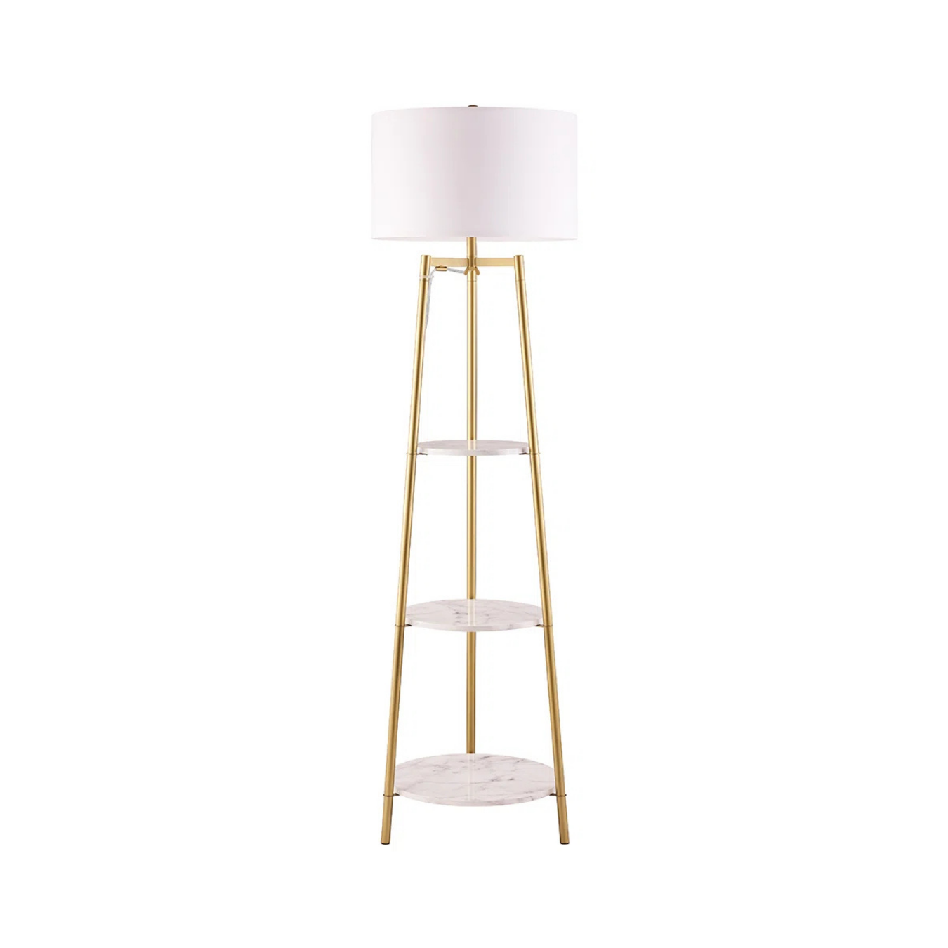 Lámpara de Piso Deluxe Tray con Repisa