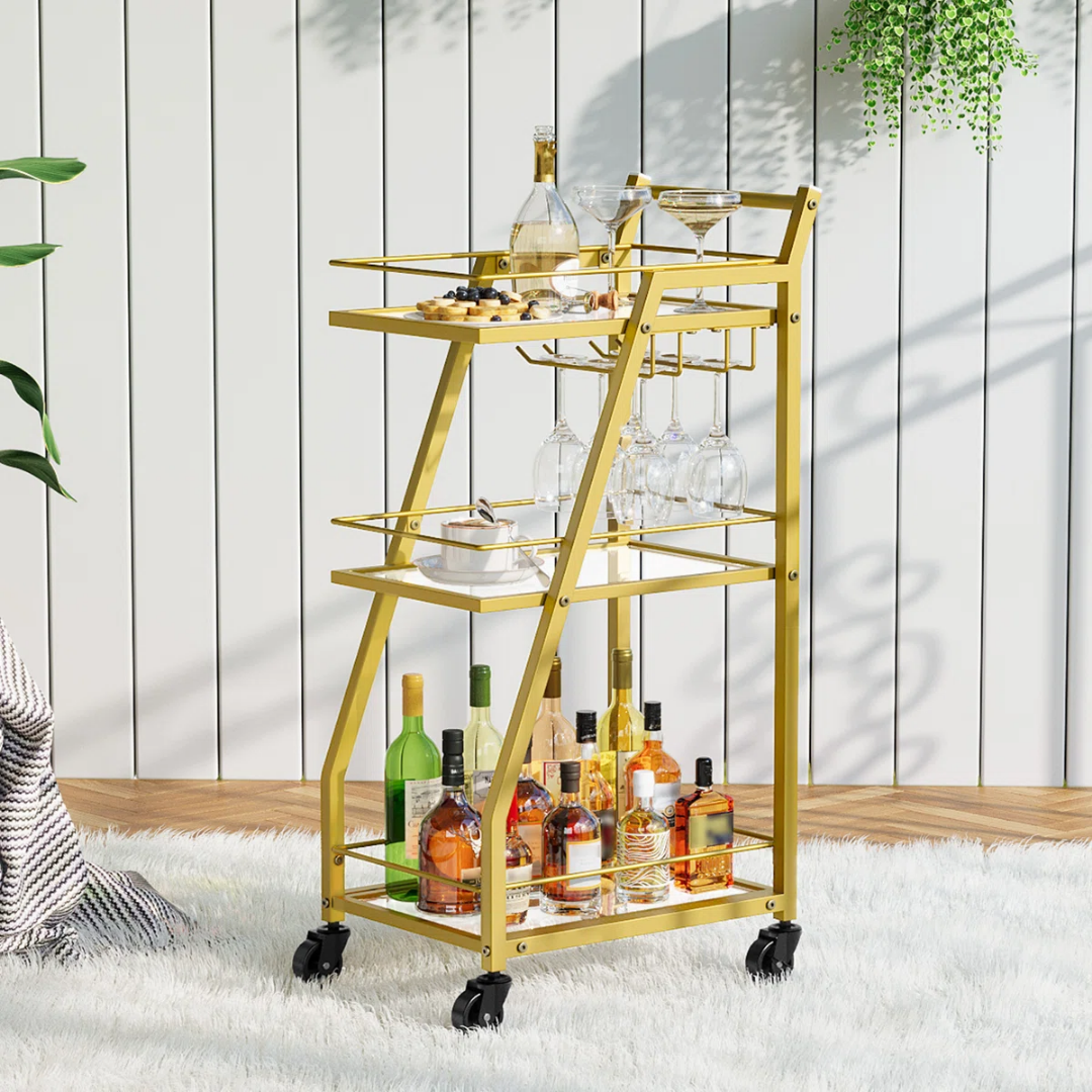 Carrito Auxiliar Bar Luxe Solarium