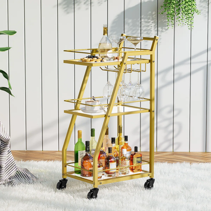 Carrito Auxiliar Bar Luxe Solarium