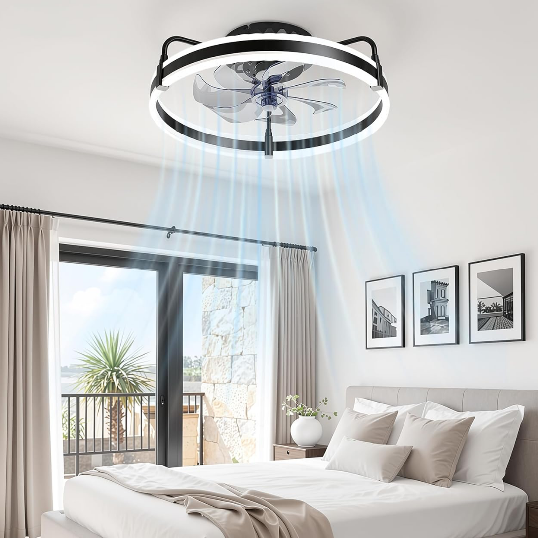 Lámpara de Techo con Ventilador Orbita Minimalist