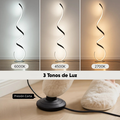 Lámpara de Piso Escultural Arcos LED