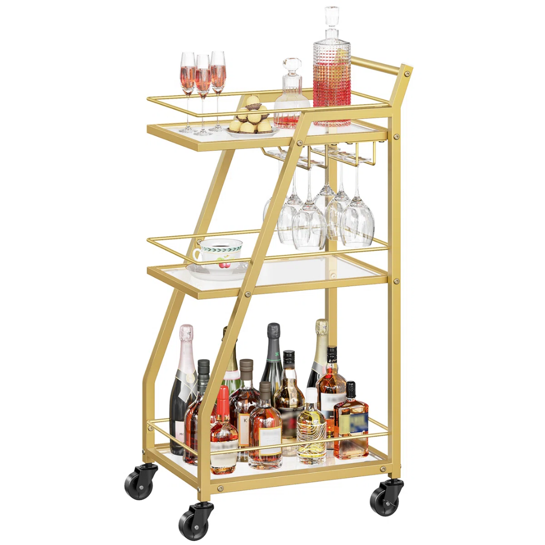 Carrito Auxiliar Bar Luxe Solarium