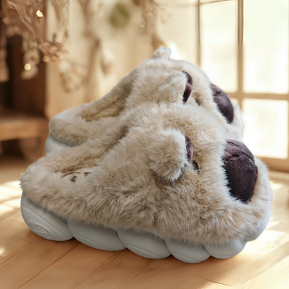 Pantuflas de Capibara Cerradas color Beige (Niño / Niña)