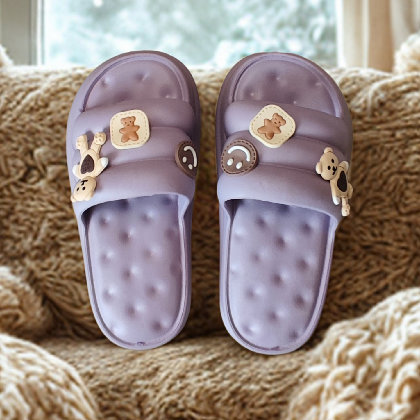 Pantuflas Marshmallow color Lila (Mujer Adulto)