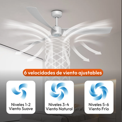 Ventilador de Techo Brisa Serena White