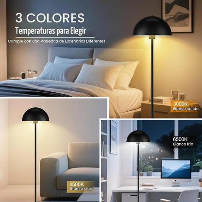 Lámpara de Pie Cúpula Fungo (3 colores)