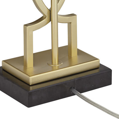 Dúo de Lámparas de Mesa Aurelia Gold