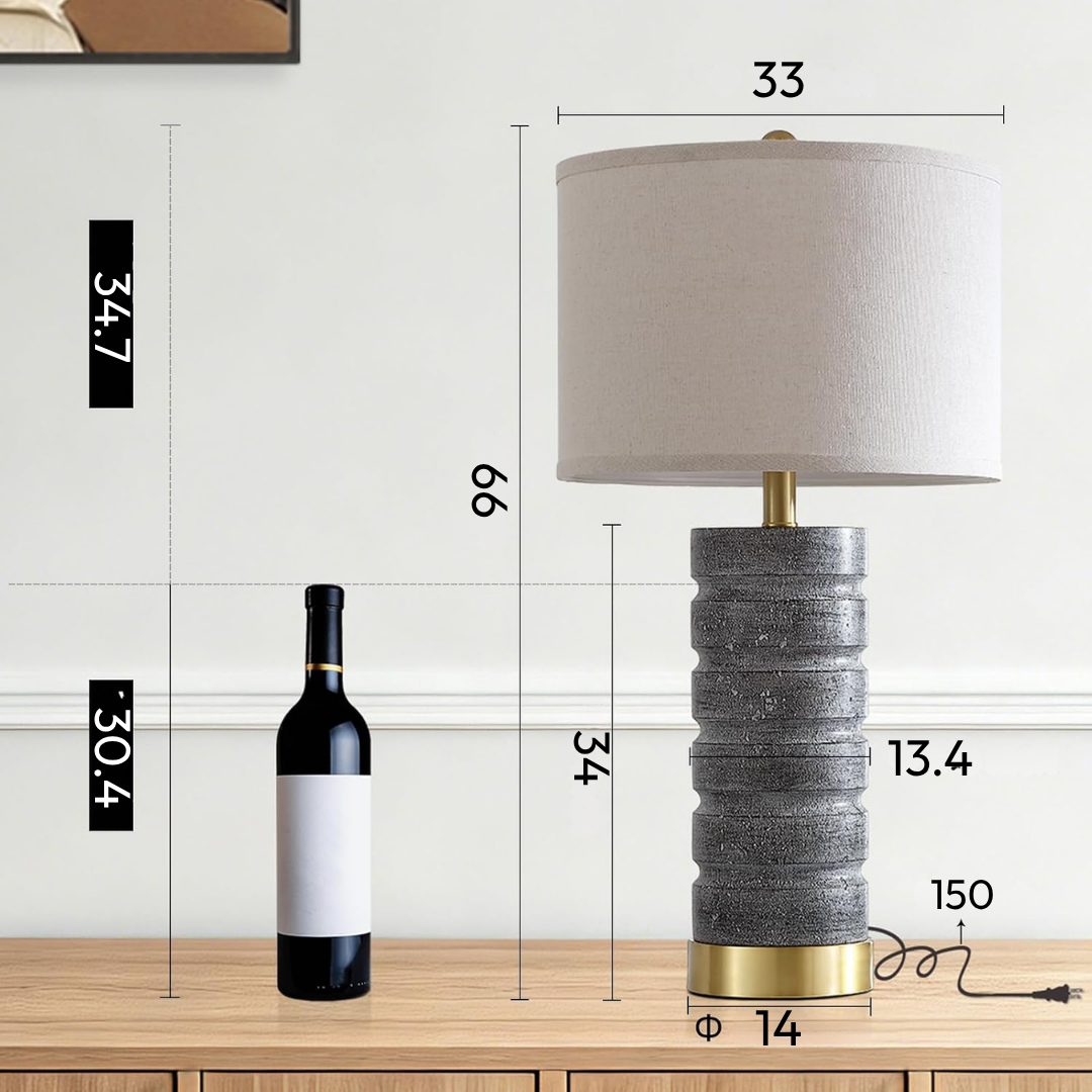 Lámparas de Mesa Pietra Wabi-Sabi (set x 2 unidades)