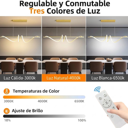 Lámpara Lineal Minimalist Zen