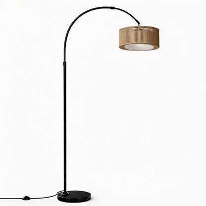 Lámpara de Pie Curva Origen Natural