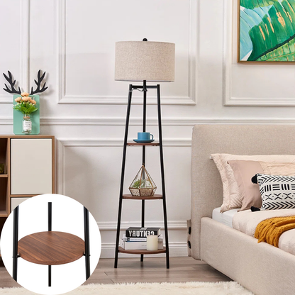 Lámpara de Piso Deluxe Tray con Repisa