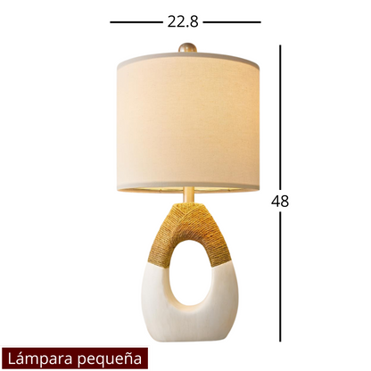Juego de 2 Lámparas de Mesa Boho