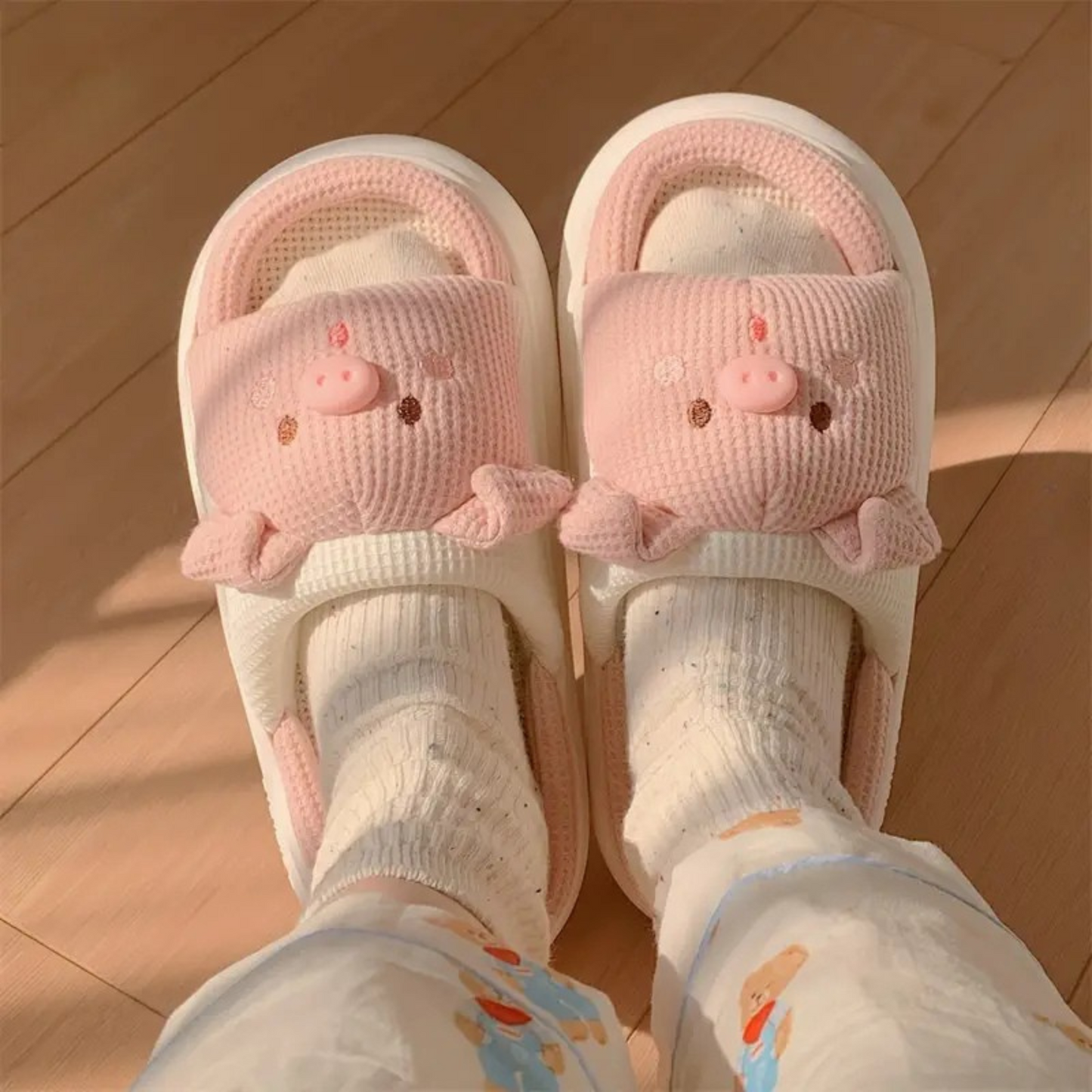 Pantuflas de Cerdito (Mujer Adulto)