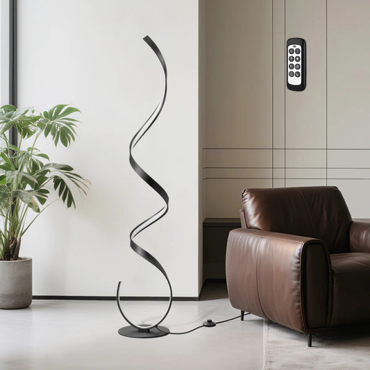 Lámpara de Piso Escultural Arcos LED